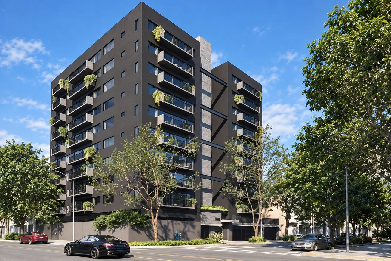 Roa Bárcenas 169 residential development in Mexico City